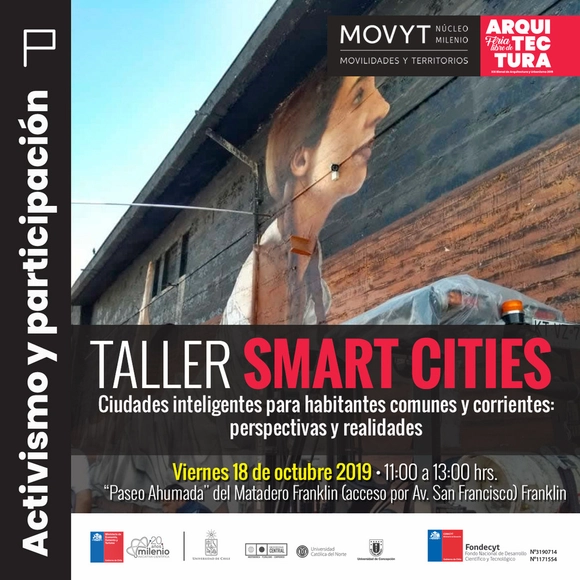 Taller "Smart Cities para habitantes comunes y corrientes" en XXI Bienal de Arquitectura de Chile - Imagen Principal