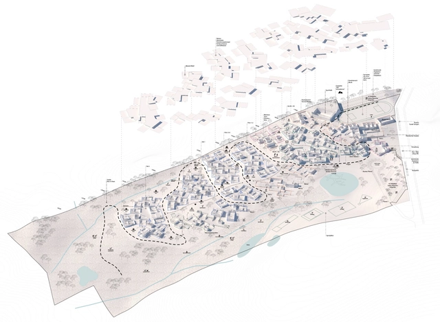 PPAG architects diseña escuela que forma un camino sobre pendiente de ladera en Cuenca, Ecuador - Imagen Principal