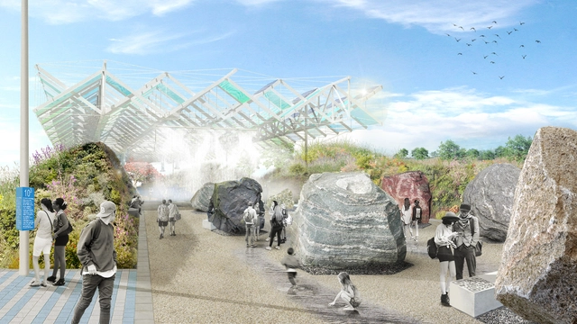 Ecosistema Urbano desarrolla proyecto paisajístico en universidad que vincula interacción digital y confort bioclimático - Imagen Principal