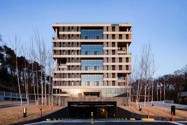 DEER 韩国总部，适应当地气候的方案 / HnSa architects & designers - 办公设施