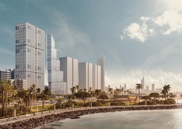 OMA divulga imagens de seu primeiro projeto no Kuwait - Imagem de Destaque