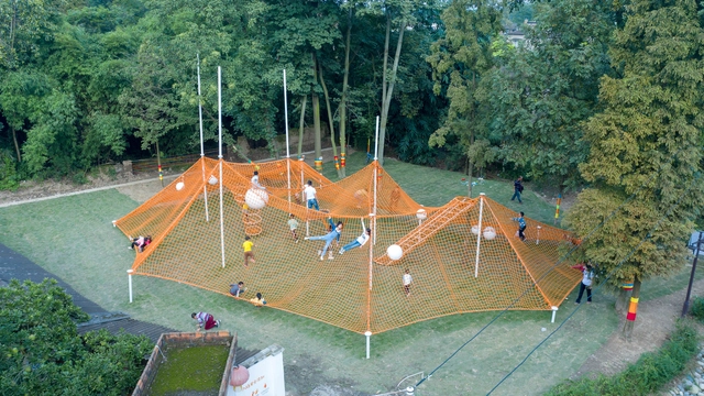 The Weaving Dream Installation for Children / Atelier MIC - Installation