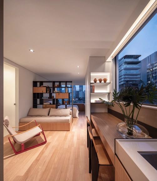 VN Ferreira Lobo 公寓，突破刻板模式 / Studio Arthur Casas - 公寓室内