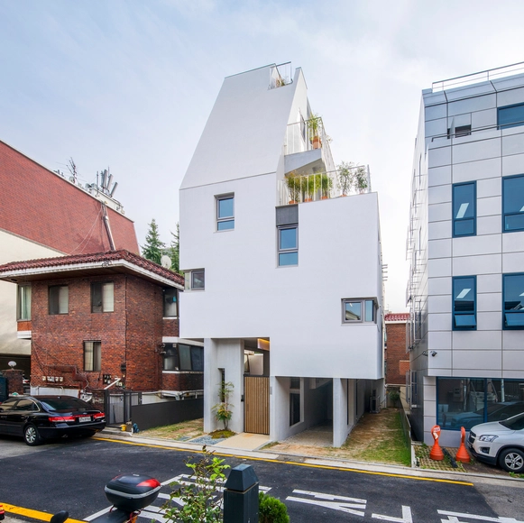 小≠挤，首尔集合住宅‘素璱集’ / 秀相建筑 - 公寓