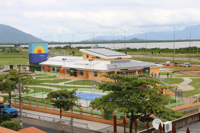 Creche em Florianópolis é a primeira do mundo com selo máximo de arquitetura sustentável - Imagem de Destaque