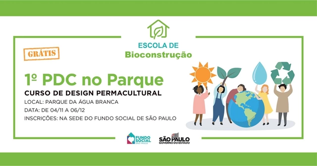 1º PDC no Parque da Água Branca - Curso de Design Permacultural - Imagem de Destaque