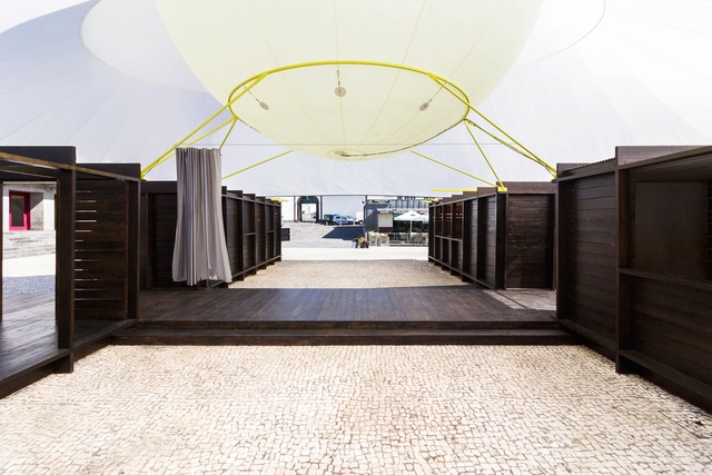 Temporary Pavilion Festival de las Artes Walk&Talk 2019 / GA estudio + ArtWorks - Pavilion