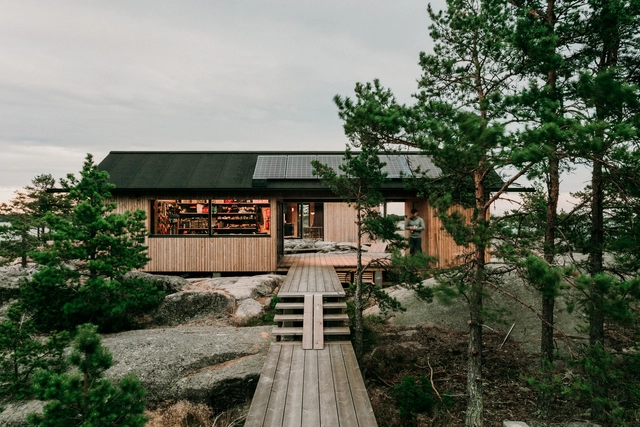 Proyecto cabina Ö / Aleksi Hautamäki - Casas