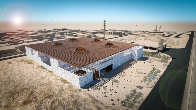 Despacho mexicano AIDIA STUDIO gana concurso para diseñar el Museo de Arte Árabe Moderno en Sharjah, EAU - Imagen Principal