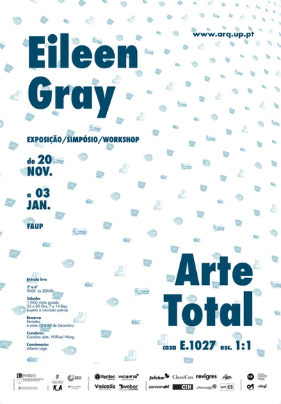 Exposição "Eileen Gray. Arte Total: Casa E.1027 à escala 1:1" - Imagem de Destaque