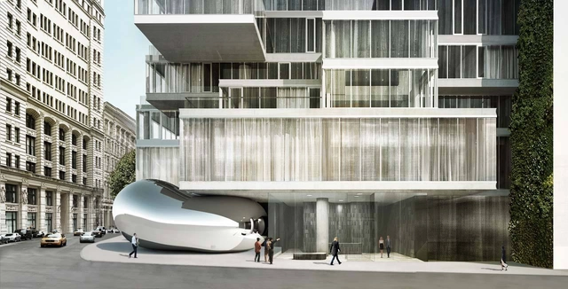 Anish Kapoor presenta su primera escultura permanente en Nueva York - Imagen Principal