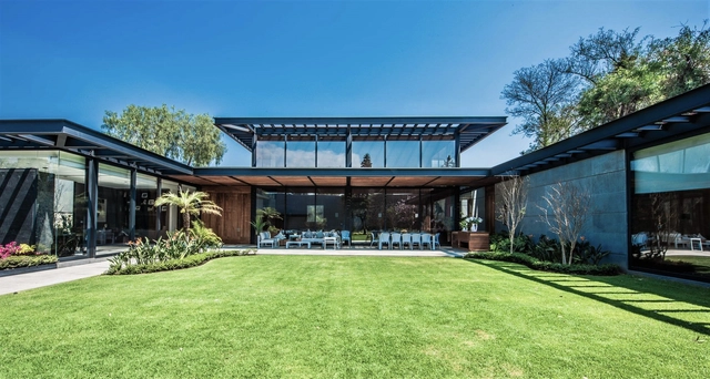 Casa A36 / Arquitectum - Casas, Jardín, Fachada
