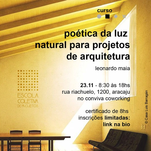 Poética da luz natural para projetos de arquitetura - Imagem de Destaque