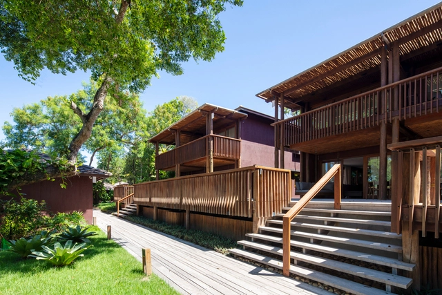 Kûara Hotel / David Guerra - Hotéis, Jardim, Escada, Fachada, Corrimão