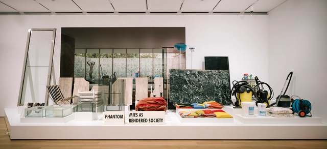 PHANTOM. Mies as Rendered Society by Andrés Jaque recently acquired by the Art Institute of Chicago - Featured Image