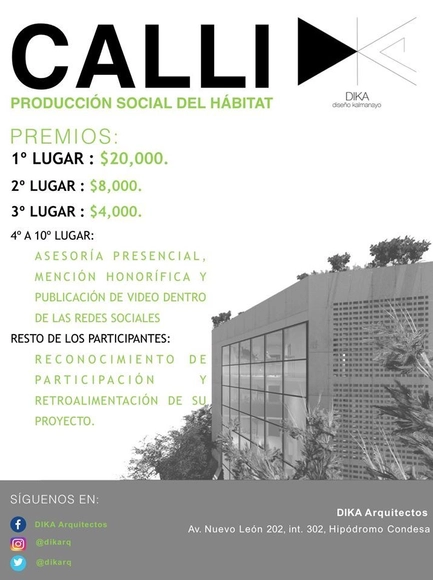 “CONCURSO CALLI” para estudiantes y recién egresados  - Imagen Principal