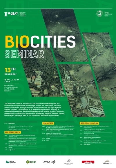 Seminar on Biocities at IAAC Valldaura Labs - Featured Image