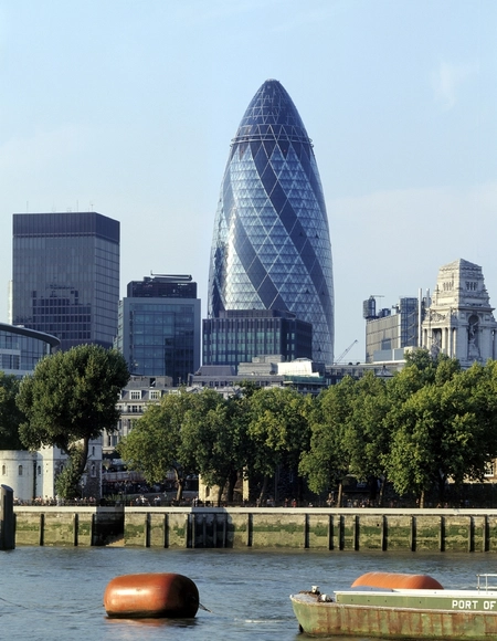 Edificio 30 St Mary Axe / Foster + Partners - Edificio De Oficinas