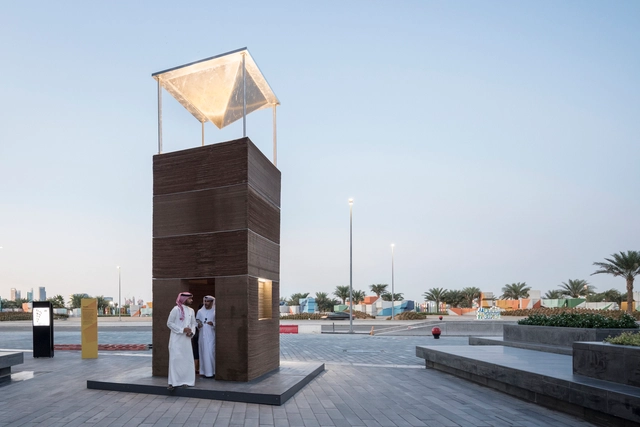 迪拜巴吉尔风塔 / Miskavi Architecture Studio - 展陈装置