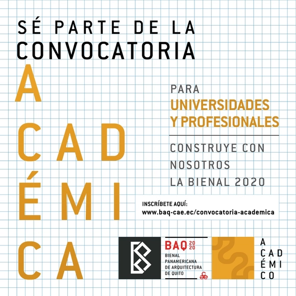 Convocatoria Académica Bienal de Quito 2020 - Imagen Principal