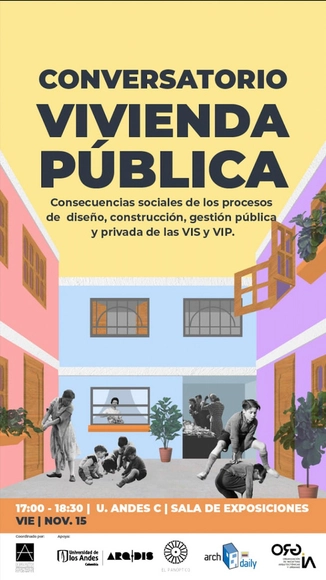 Conversatorio Vivienda Pública: consecuencias sociales de los procesos de diseño, construcción y gestión  - Imagen Principal
