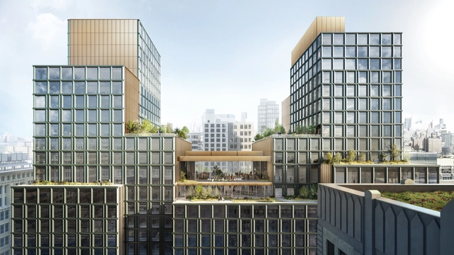 SOM Reveals Design for Walt Disney's New Headquarters in New York - Featured Image