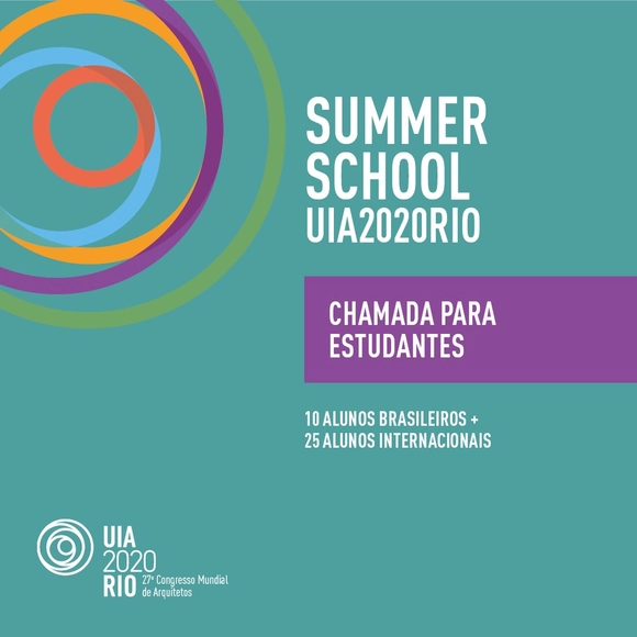 UIA2020RIO Summer School - Chamada para estudantes da graduação - Imagem de Destaque