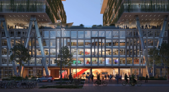 OMA + Being Development vencem concurso para a renovação de complexo fabril na Holanda - Imagem de Destaque