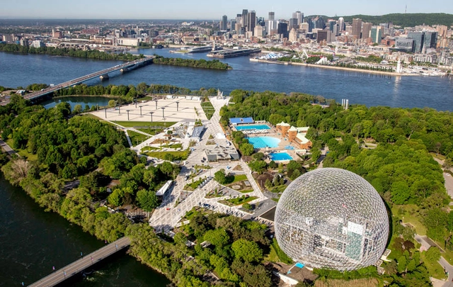 A New Landscape in Montreal Weaves Together Icons of the City’s Expo 67 - Featured Image