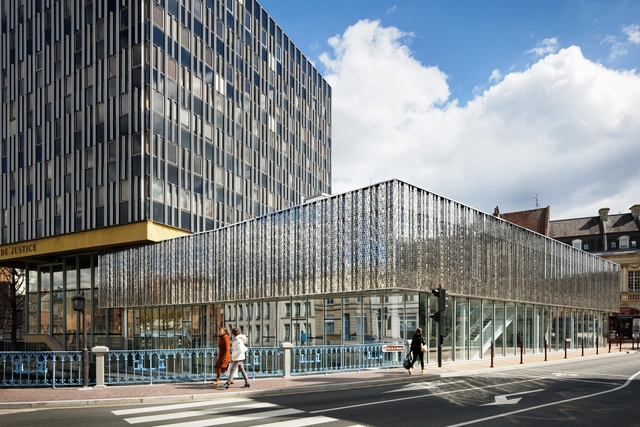 杜埃法院扩建 / Hamonic+Masson & Associés - 加建项目