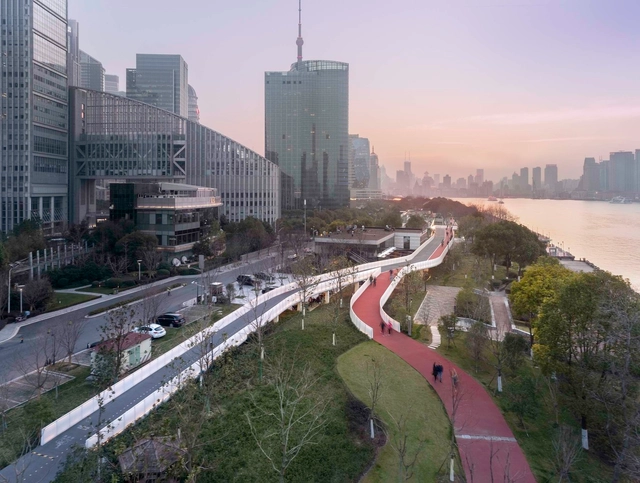 上海泰同栈慢行桥，汇之桥 / 山水秀建筑事务所 - 景观设计