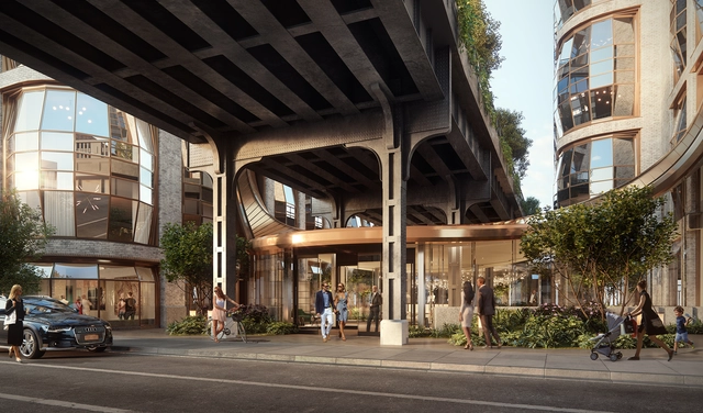 Heatherwick Studio Releases Renders of the Lobby Pavilion at Lantern House - Featured Image