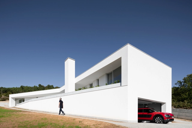 Casa em Lamego / António Ildefonso Arquitecto - Casas, Fachada