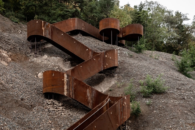 漫步空间，采石场公园小径 / Reiulf Ramstad Arkitekter - 公园