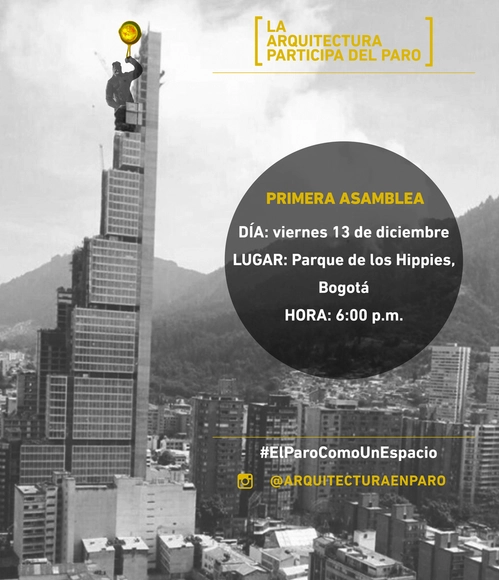 Arquitectura en Paro: Primera asamblea  - Imagen Principal