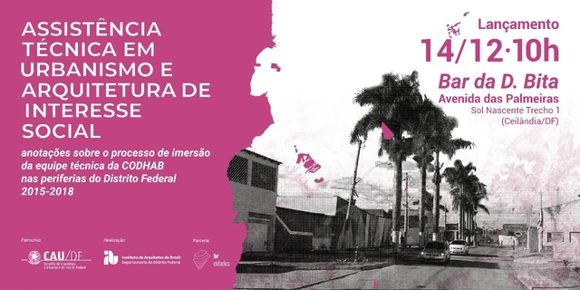Lançamento do livro "Assistência Técnica em Urbanismo e Arquitetura de Interesse Social" - Imagem de Destaque