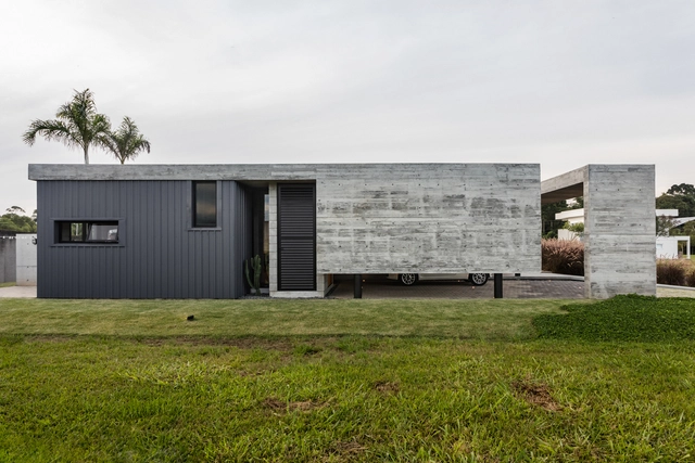 Casa bloque / ES Arquitetura - Casas