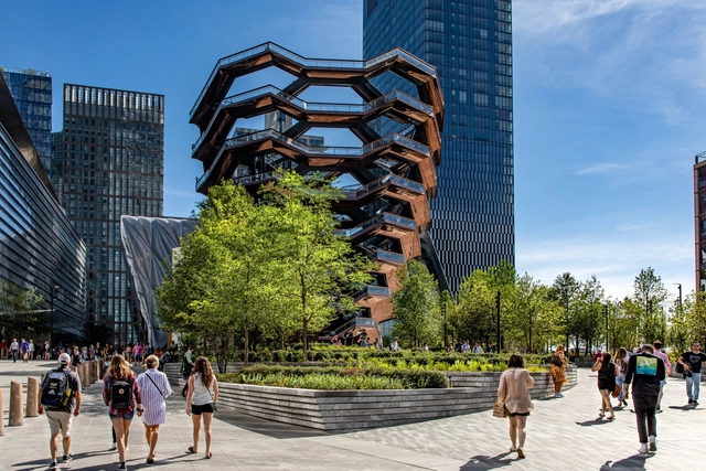 Jardins e Praça Pública em Hudson Yards / Nelson Byrd Woltz Landscape Architects - Praça