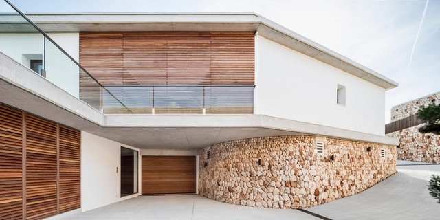 Casa E / Gabriel Montañés Arquitecto - Casas, Fachada, Puerta