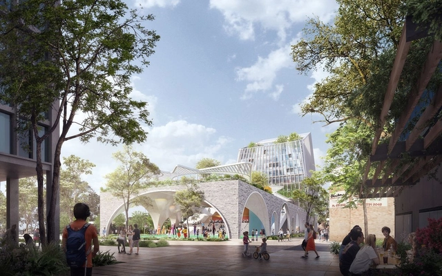 DBJ Designs Open Arcade and New Low-Rise Tower in Australia  - Featured Image