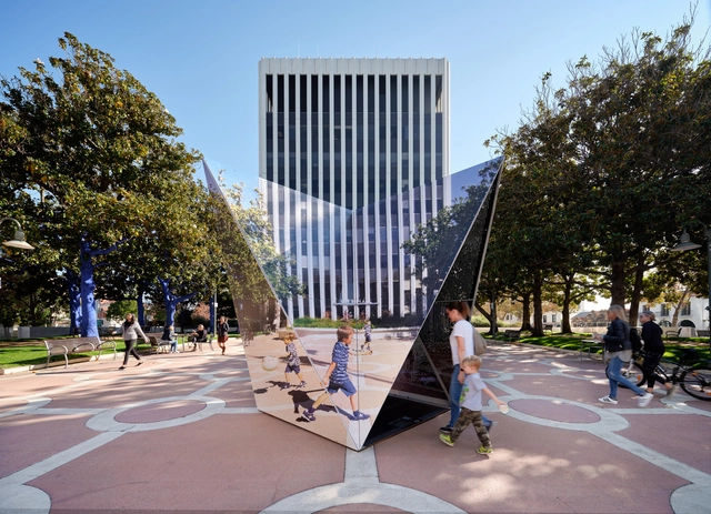 Cache Me if You Can Installation / FreelandBuck - Exterior Photography, Temporary Installations, Facade, Bench