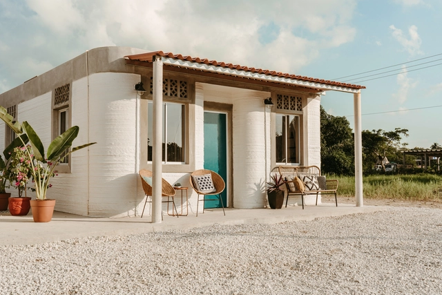 Primeira comunidade de casas impressas em 3D para desabrigados está sendo construída no México - Imagem de Destaque