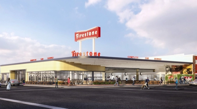 El histórico edificio Firestone Modern Streamline de Los Ángeles será restaurado - Imagen Principal