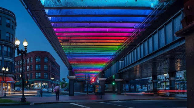 Beyond Walls: Payette Lights Up Lynn with Pro Bono Display - Featured Image