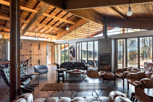 Arvore House / Candida Tabet Arquitetura - Interior Photography, Houses, Beam, Table, Chair