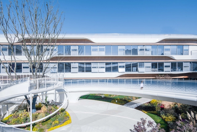 CIFI Donut Kindergart / THDL - Kindergarten, Facade