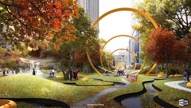 BIG and WXY Propose Plans for Greener and Safer Downtown Brooklyn - Featured Image