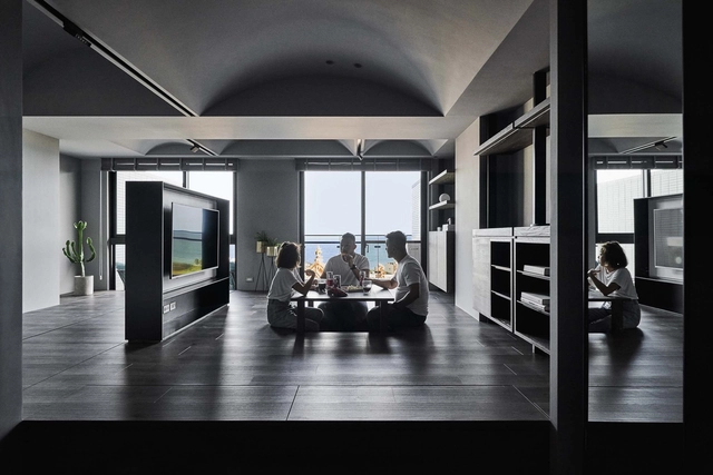 Entre montañas y el mar / Degree Design - Fotografía interior, Diseño De Interiores, Pilares