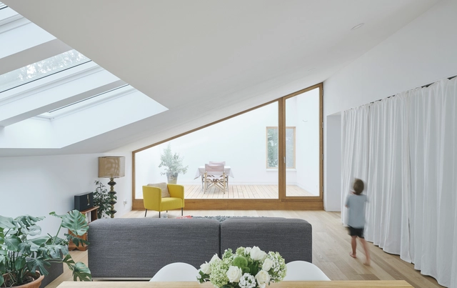 Casa blanca / Marc Flick Architekt BDA + HGA Henning Grahn Architektur + Christian Stock - Fotografía interior, Casas