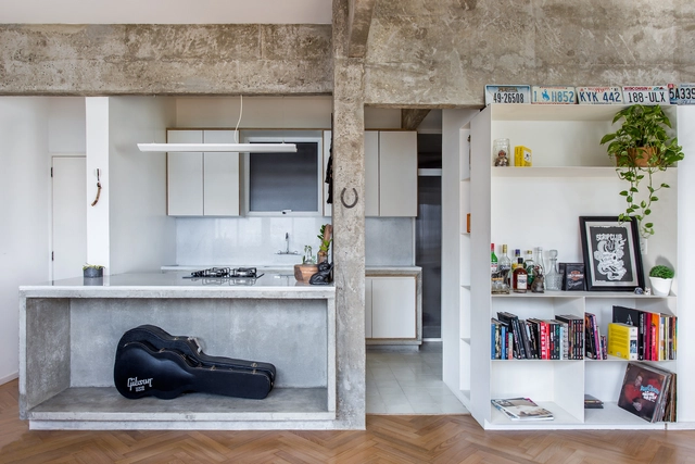 Apartamento Marchi / Rodrigo Bocater - Fotografia de Interiores, Edifício De Apartamentos, Cozinha, Fachada